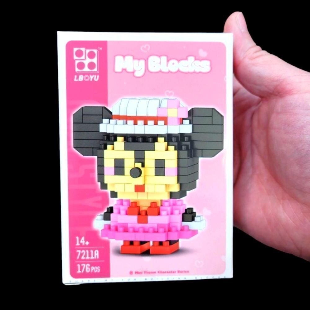 Brand New Disney Minnie Mouse Bricks Lego Figure